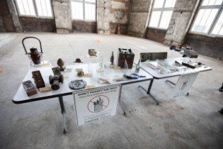 Message Mystery at Michigan Central Station